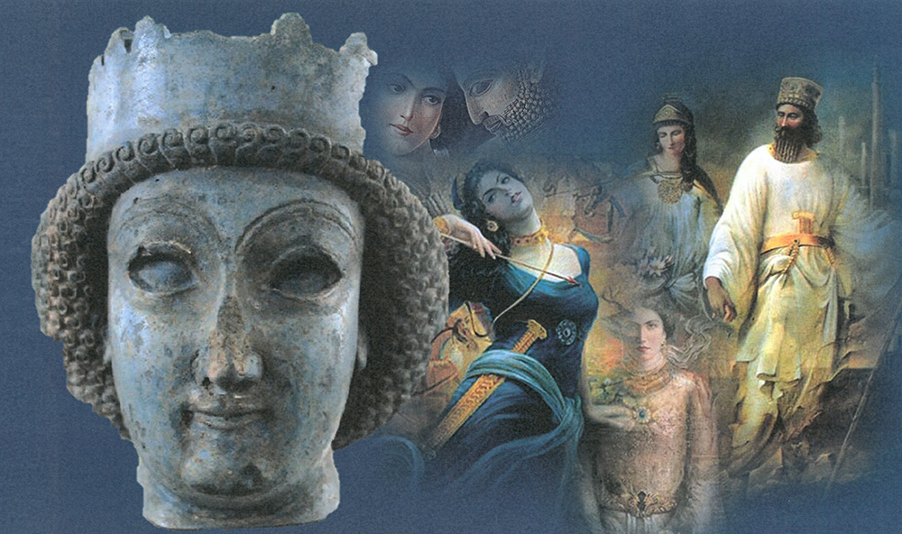 ancient persian women art