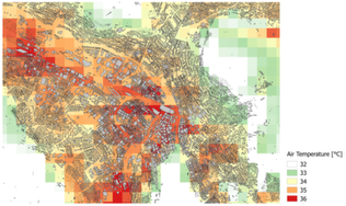Städtische Hizteinsel-Effekte in Zürich