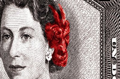 Queen has demon in her hair on Canadian bank notes