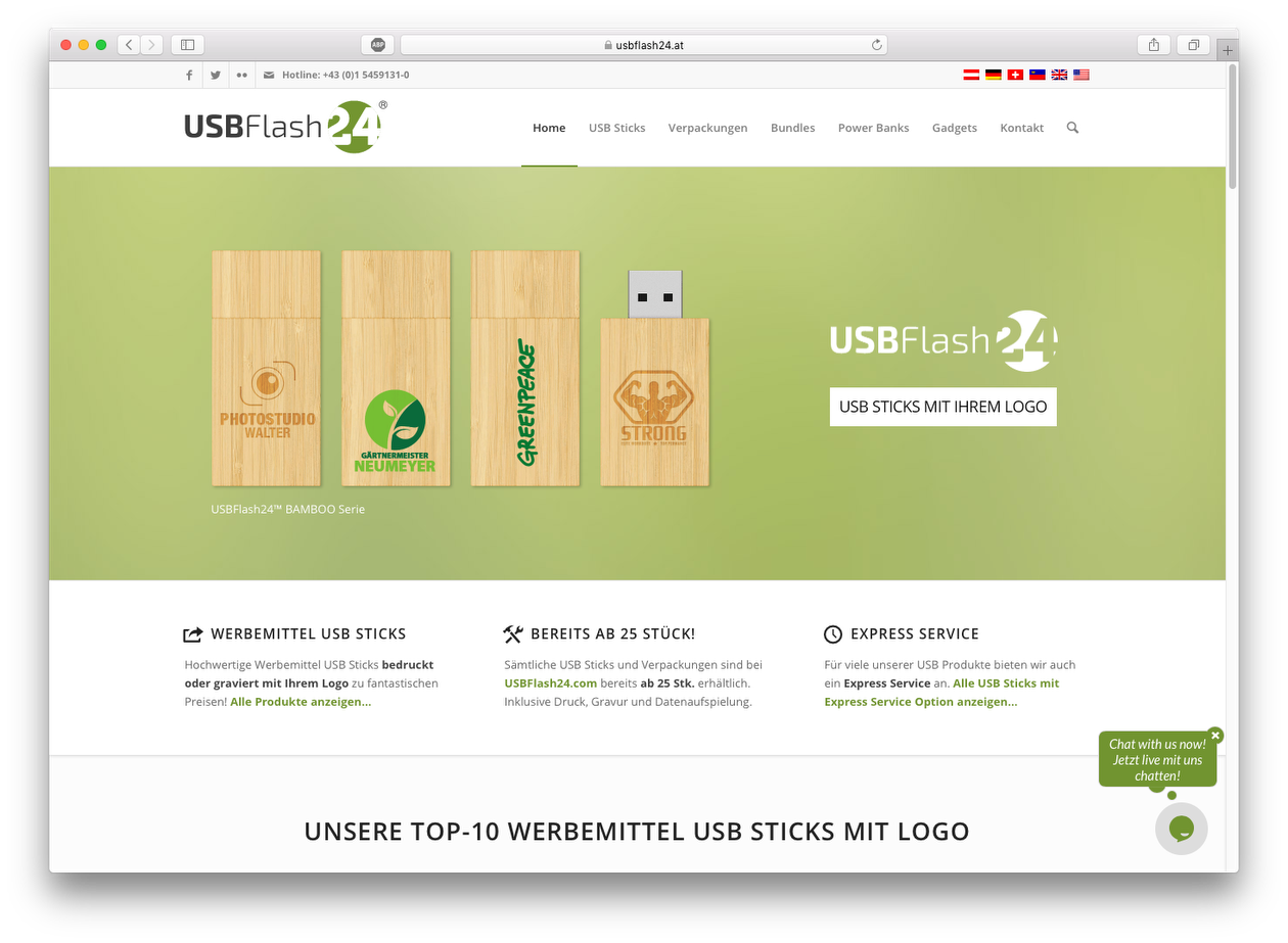 USBFlash24 Website