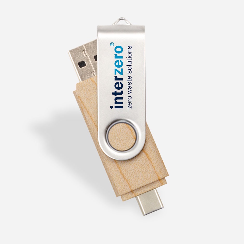 Dual Hoop USB Stick