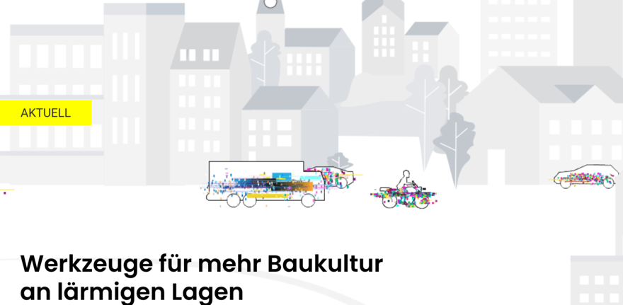 Website baukultur-laerm.ch