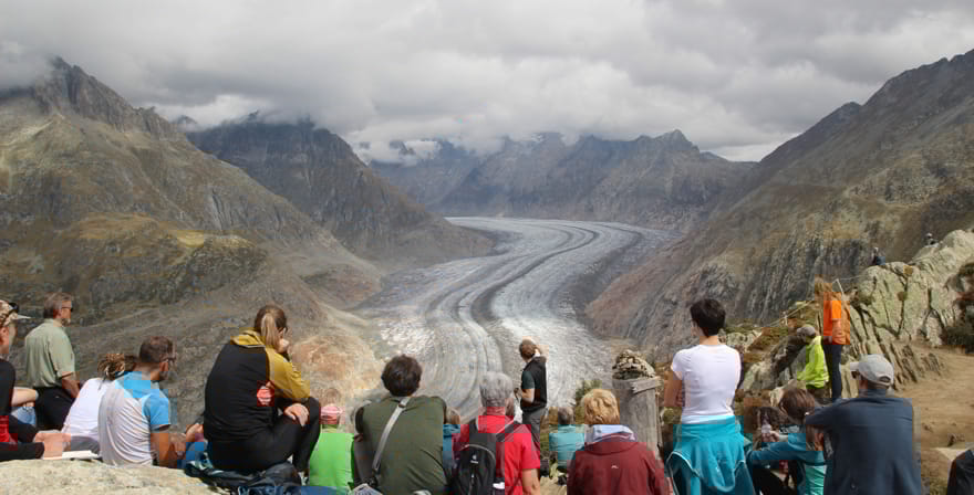 AlpWeek 2022, ExcursionAletsch (c)NoraLeszczynski 